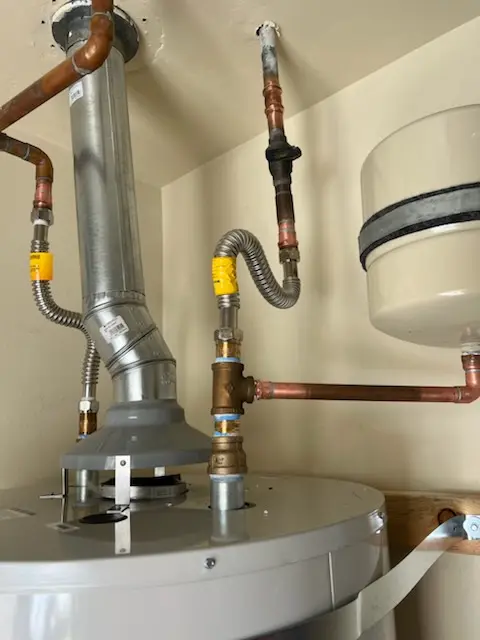 Water heater installation and plumbing repair in Richland